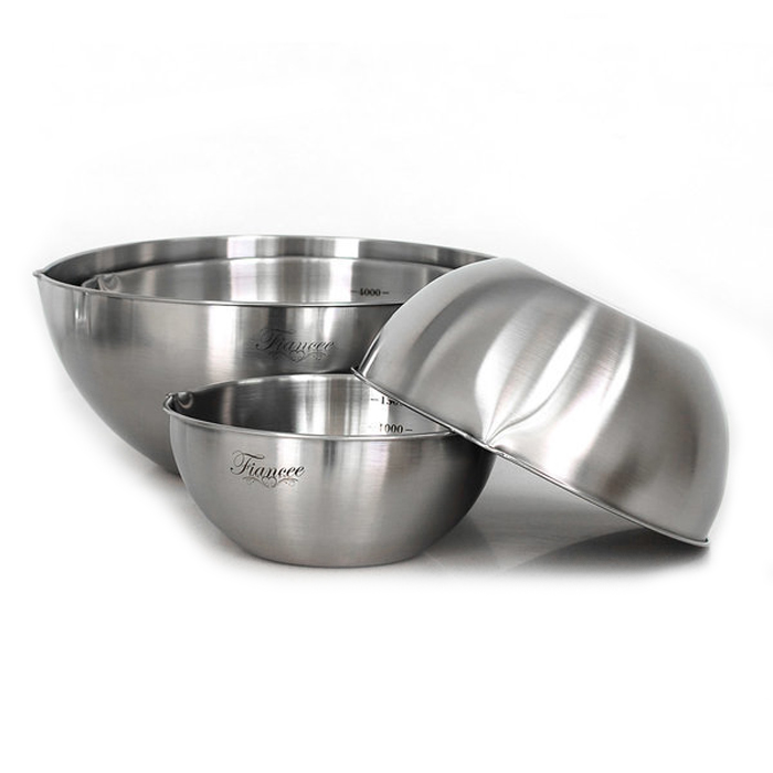 키친아트 피앙셍 스테인레스 믹싱볼 4종세트 51,900원