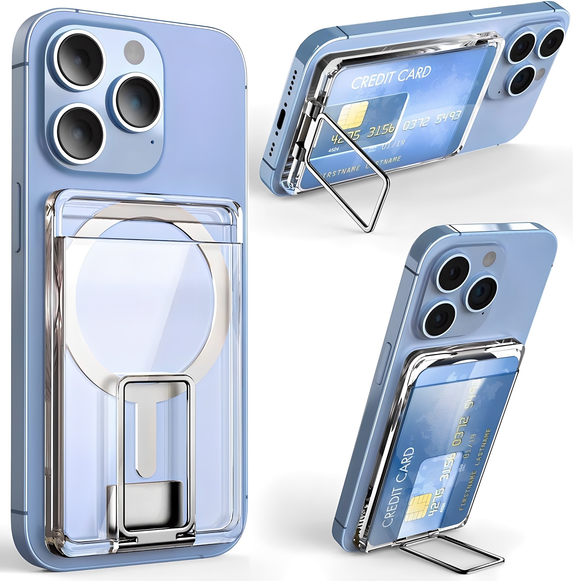 애플버니 맥세이프 카드 지갑 스탠드 거치대 케이스 2장수납 6,290원