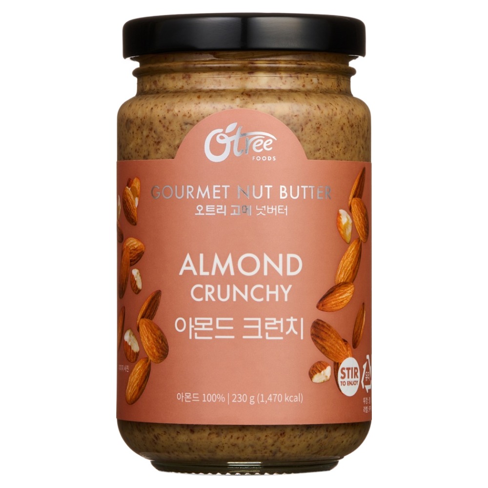 오트리 고메 넛버터 아몬드 크런치, 230g, 1개 15,400원