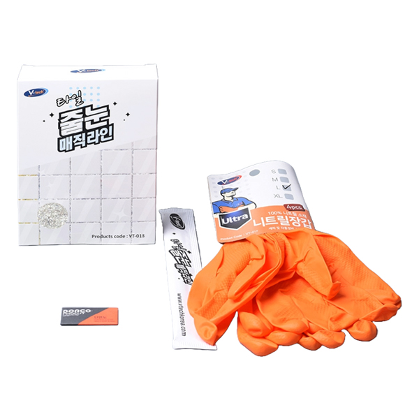 브이텍 바닥용 타일 줄눈 매직라인 코팅제 실버펄 칼날 + 장갑 + 매꾸미 세트 15,840원