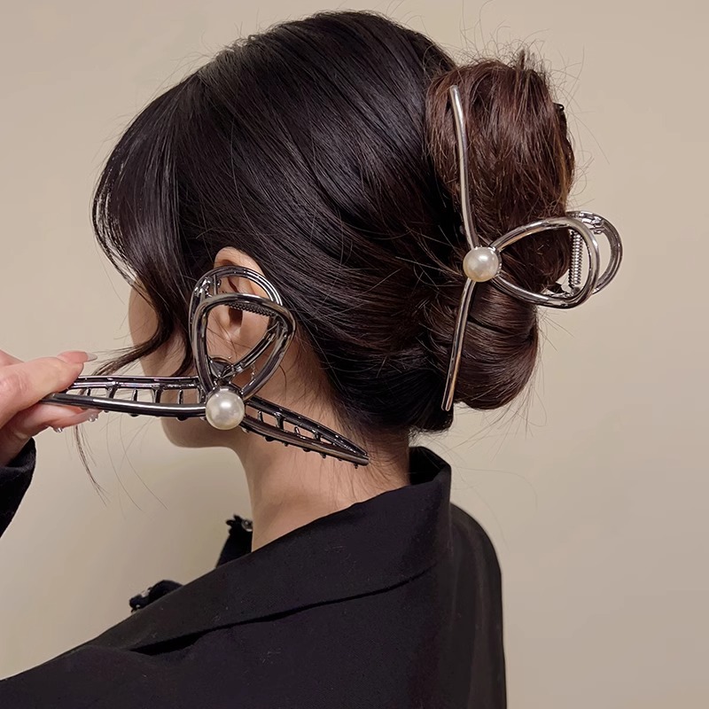 모스리나 케이시 메탈 13cm 집게핀 대형 왕 올림머리 집게핀 8,900원