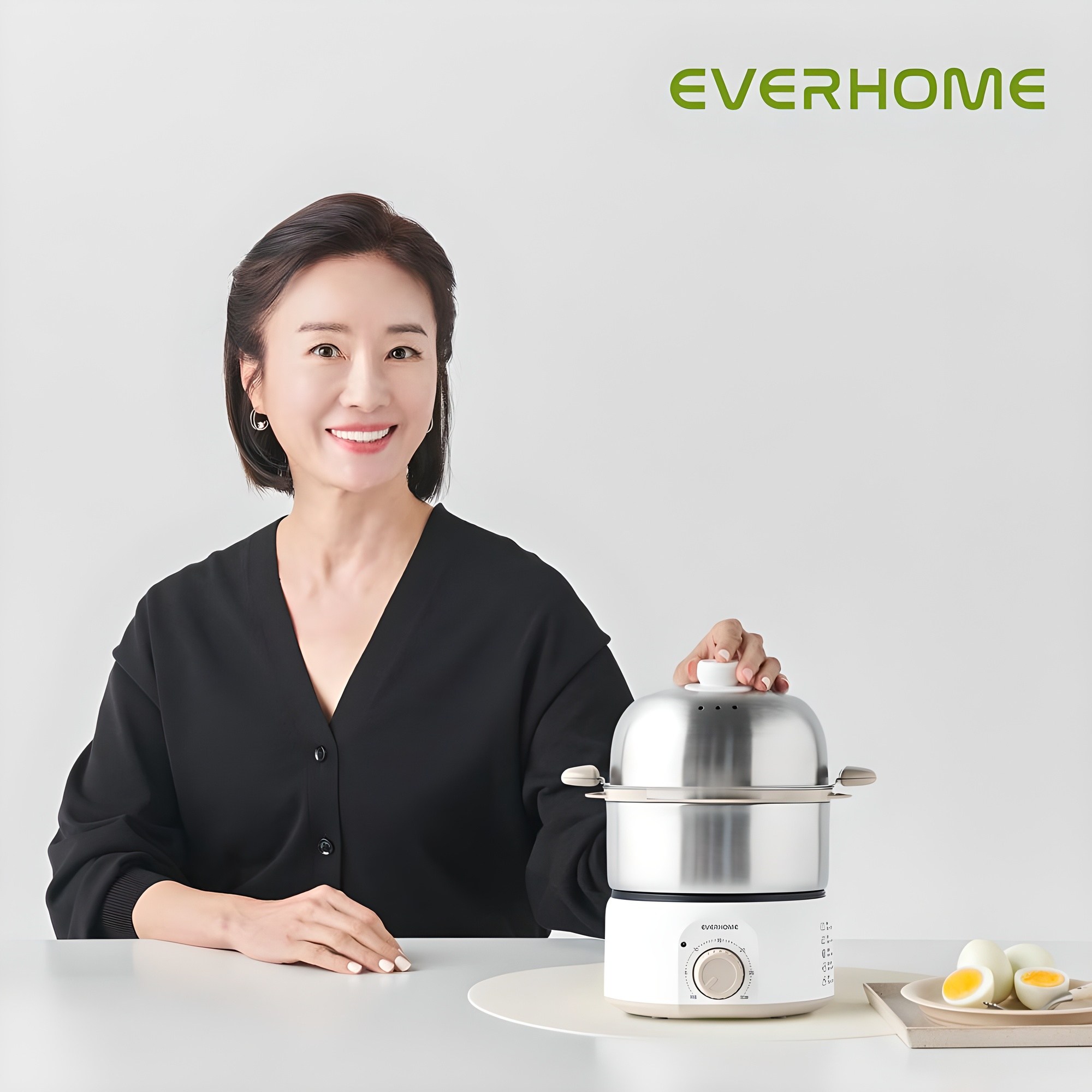 에버홈 올스텐 2단 찜기 매일찜 계란찜기 30분 타이머 스팀 전기찜기 EV-EC7000 61,910원