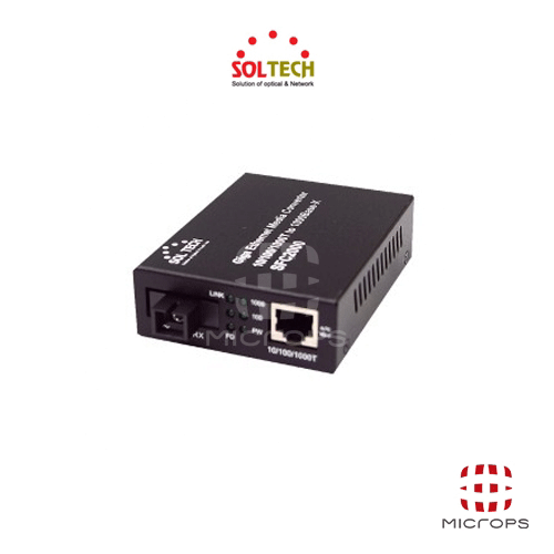 [솔텍] SOLTECH SFC2000-TWL20B 싱글모드 기가비트 이더넷 광컨버터 221,100원