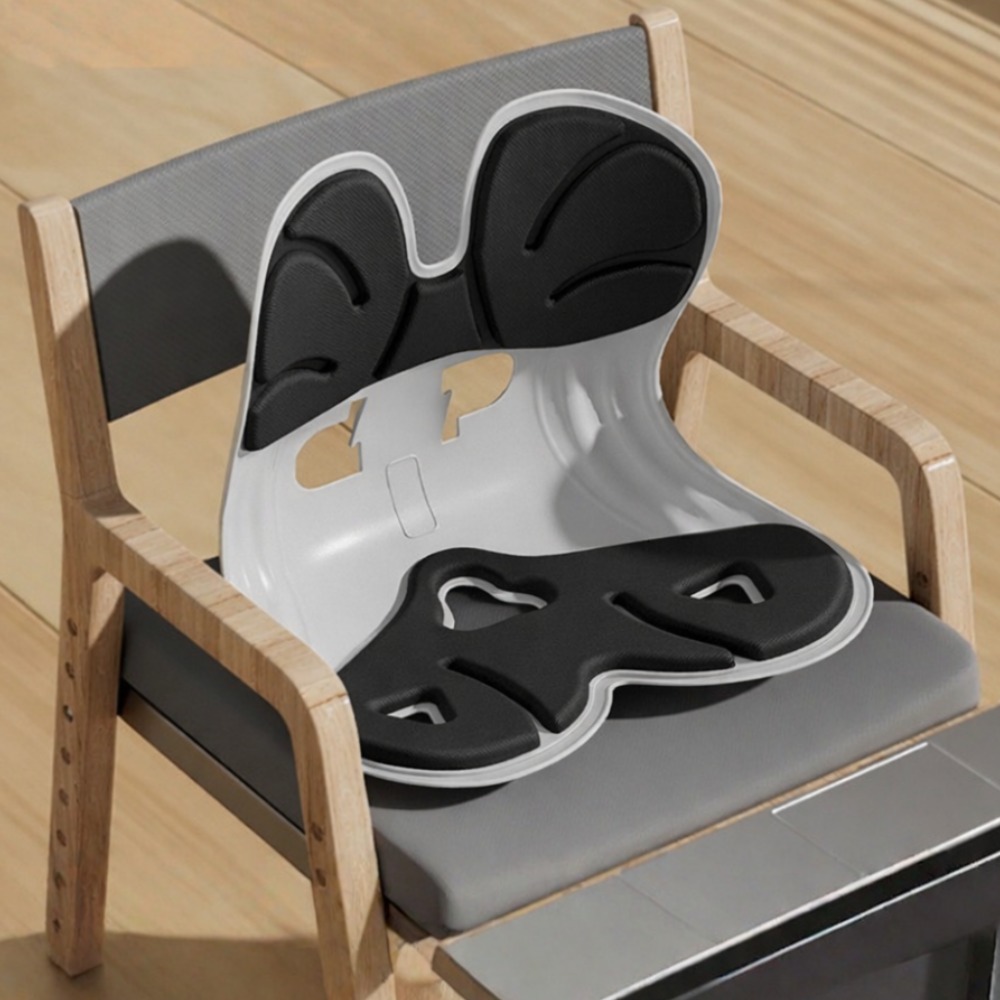 자세교정 방석 의자 허리받침 등받이 쿠션 척추 골반 지지, 블랙 14,500원