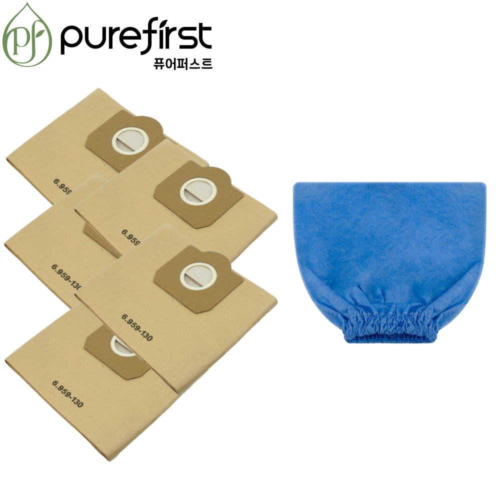 퓨어퍼스트 카처 WD1s Classic 필터 먼지봉투 업소용 진공청소기 더스트백 호환, 1개 12,900원