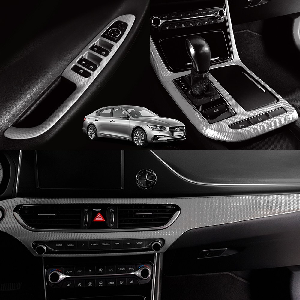 현대 그랜져ig 카본몰딩 실내 튜닝용품 모음전 48,000원