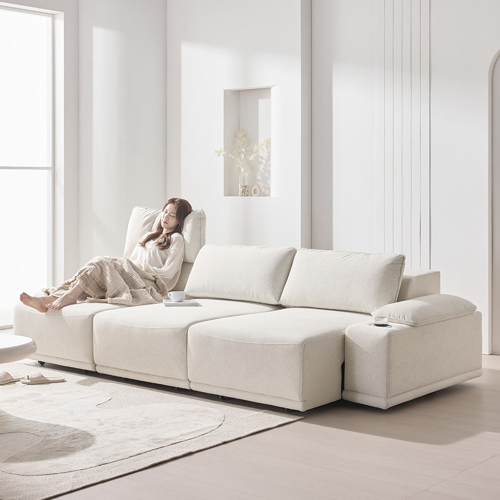 더뉴폼 브로드 3세대 리프트 모션 슬라이드 리클라이너 무빙소파 4인용, 4인용 790,000원