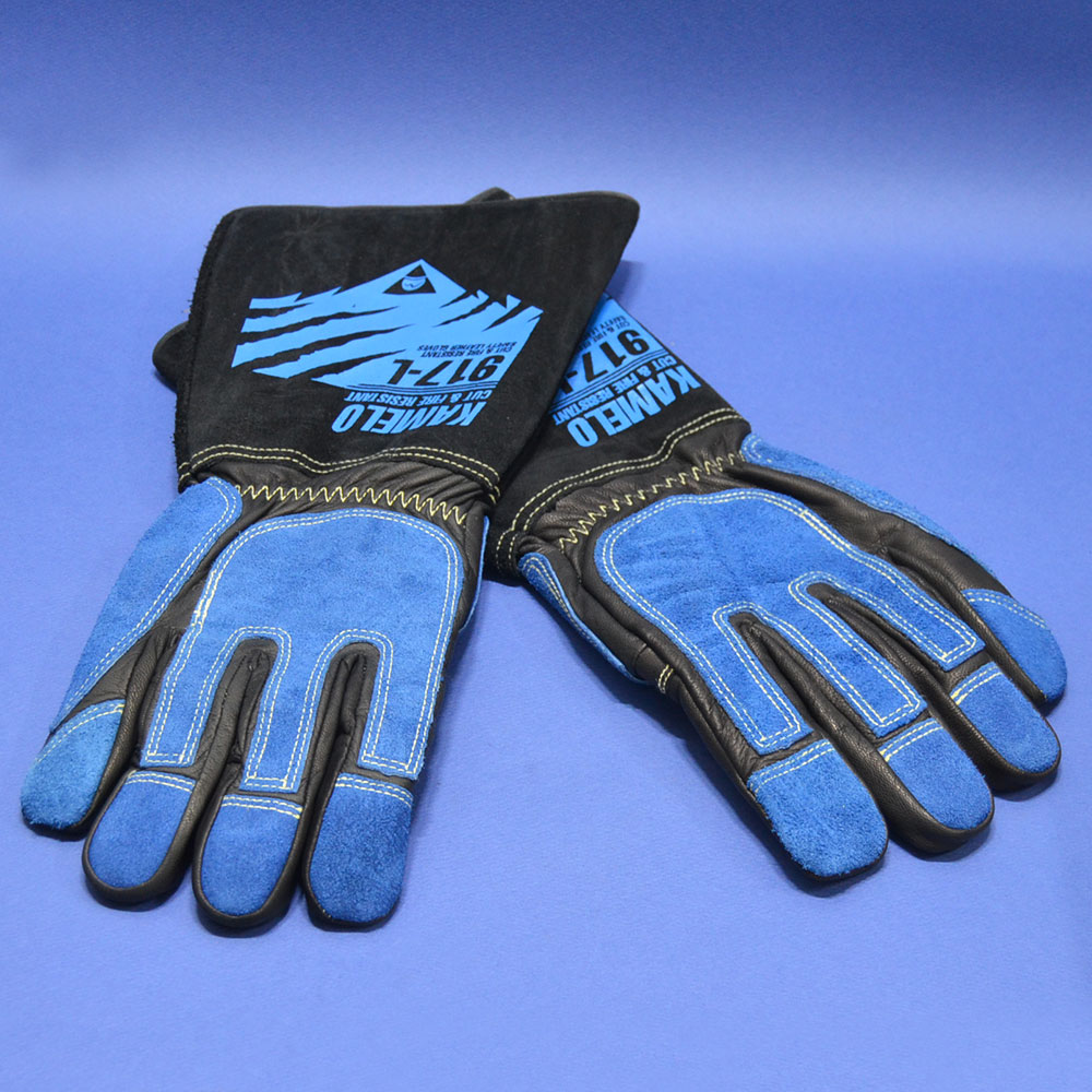 카멜로 용접장갑 917-L 8573715 베임방지방열장갑 소가죽 진동감소 방염성 내절단성 아라미드원단 21,800원