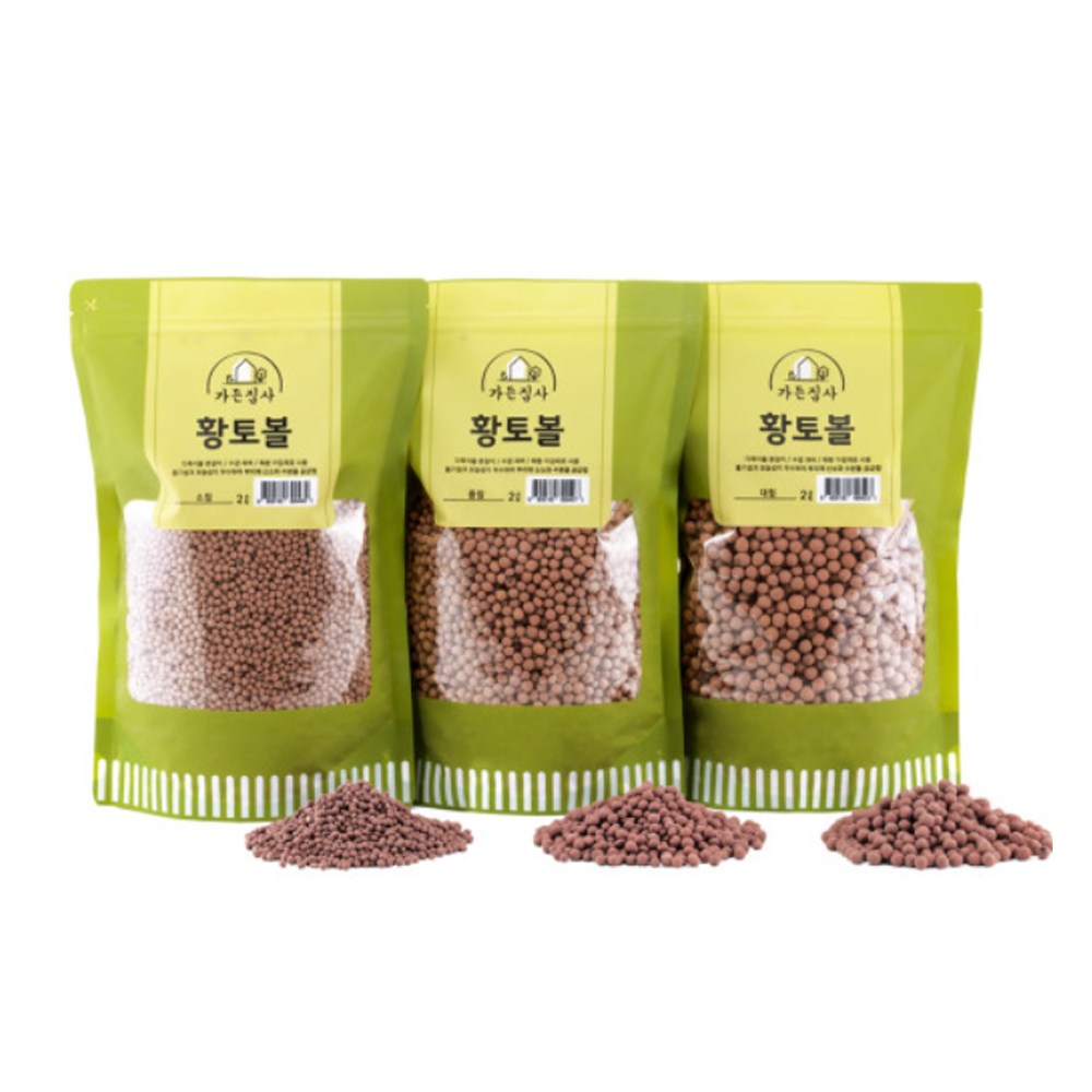 가든집사 황토볼 중립 1.5L- 하이드로볼 분갈이흙, 1개 7,800원