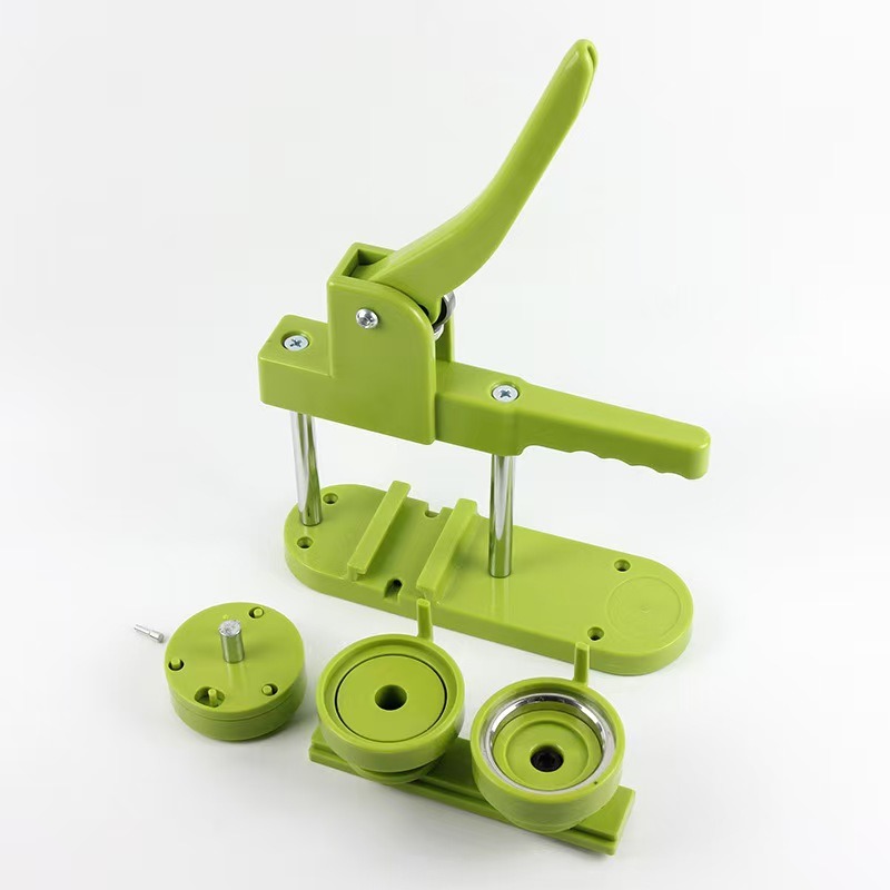 뱃지만들기 버튼 메이커 기계 버튼프레스 뱃지 만들기 58MM, 1개, 본체[58mm] 88,000원