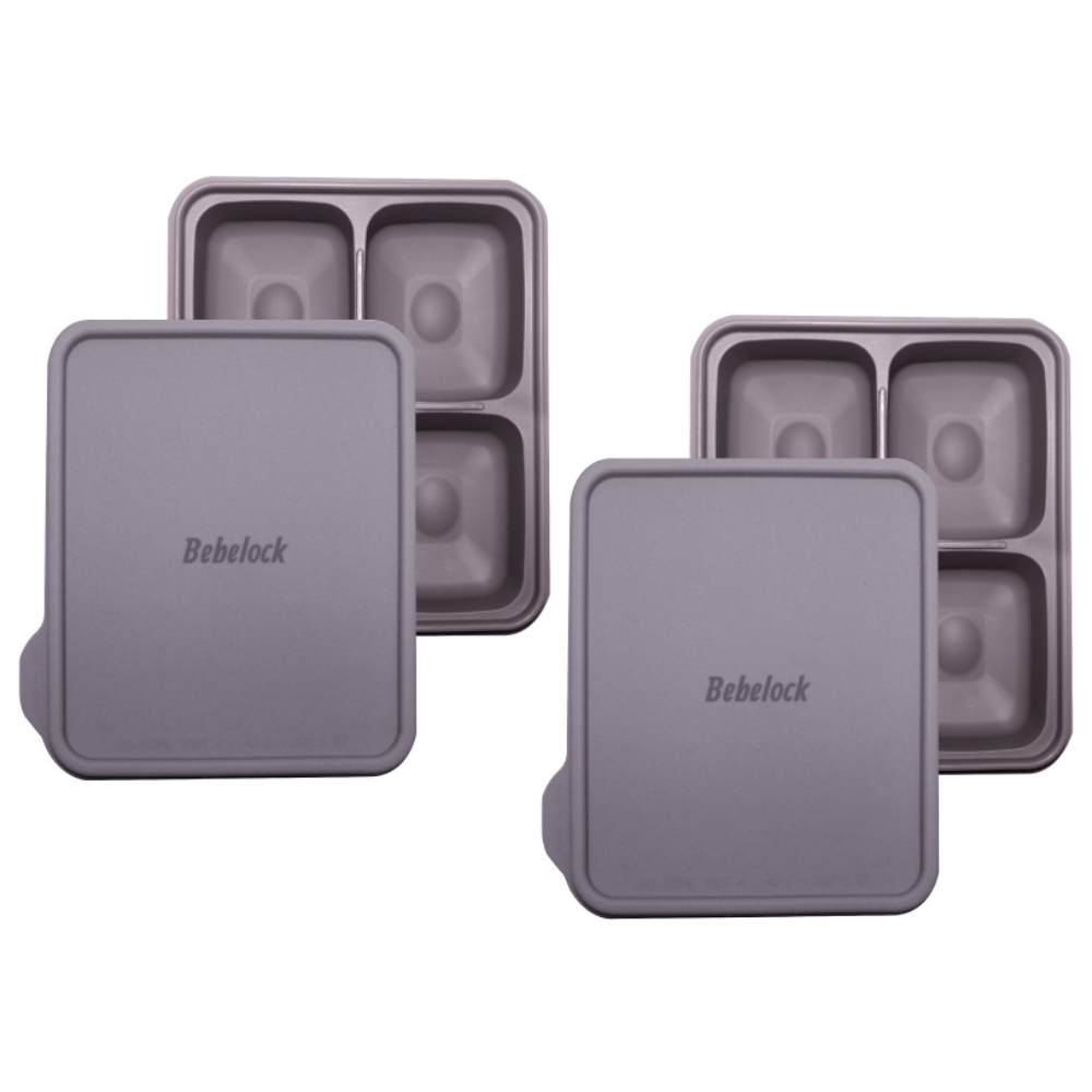 베베락 포네르 플래티넘 실리콘 이유식 큐브 용기 4구, 레드빈, 2개 18,050원