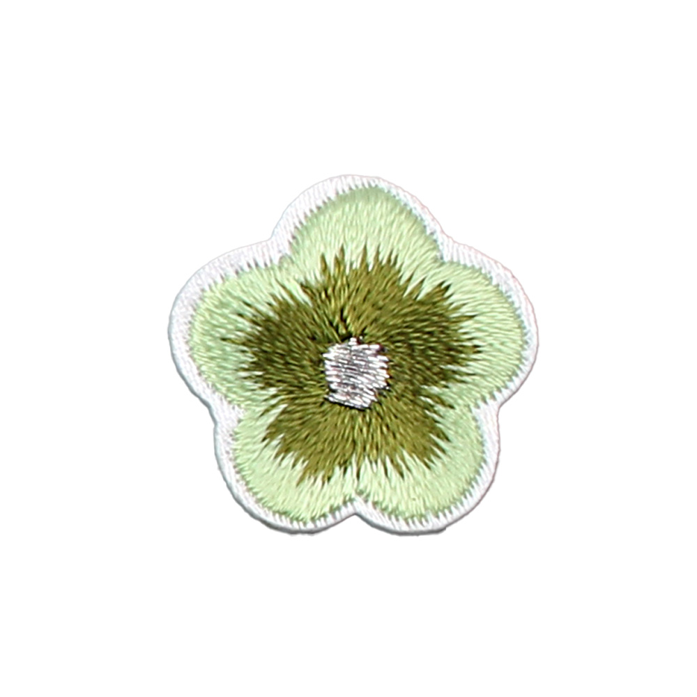 무궁화 와펜 자수패치 한복장식 자수꽃 패치 마크 안개꽃 열접착형, 현재가 5,600원