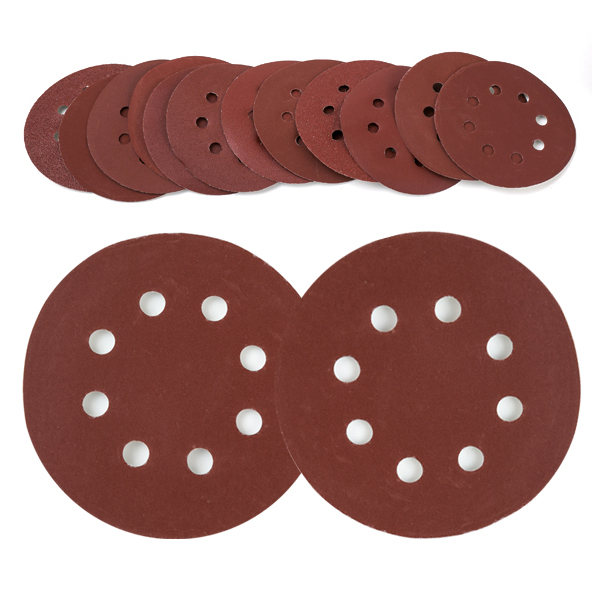 원형사포 1000방 50장 세트 5인치/8홀 전동드릴 페파 샌드페이퍼 빼빠 연마 페이퍼샌드 샌딩패드 샌딩 사포 10,800원
