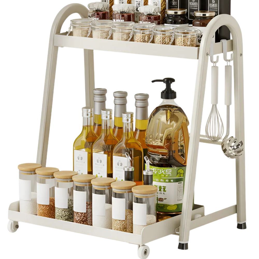 모엔데이 철제 슬라이딩 선반 양념통 정리함 27,600원