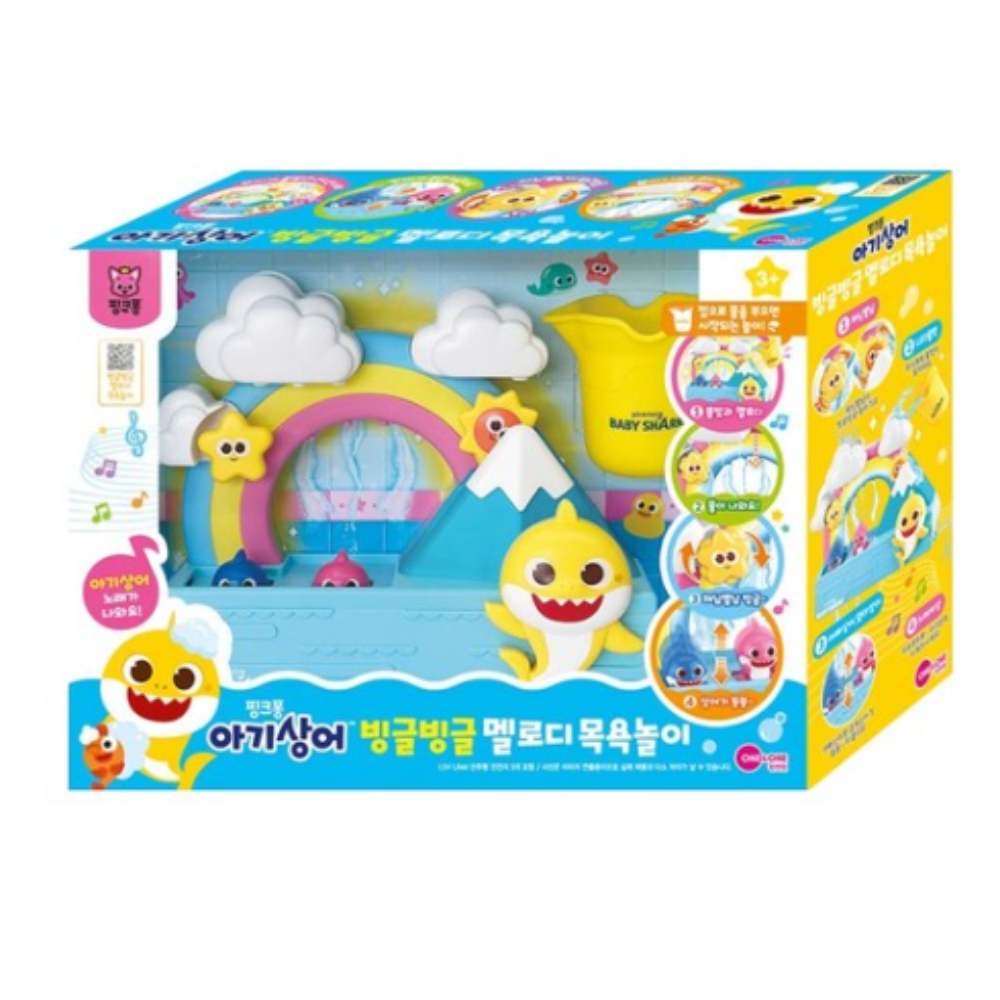 원앤원 핑크퐁 유아용 아기상어 빙글빙글 멜로디 목욕놀이완구 229,880원
