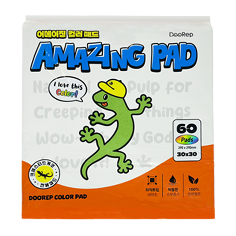 두렙 어메이징패드 칼라패드 도마뱀 크레바닥재 30 x 30 cm, 현재가 10,900원