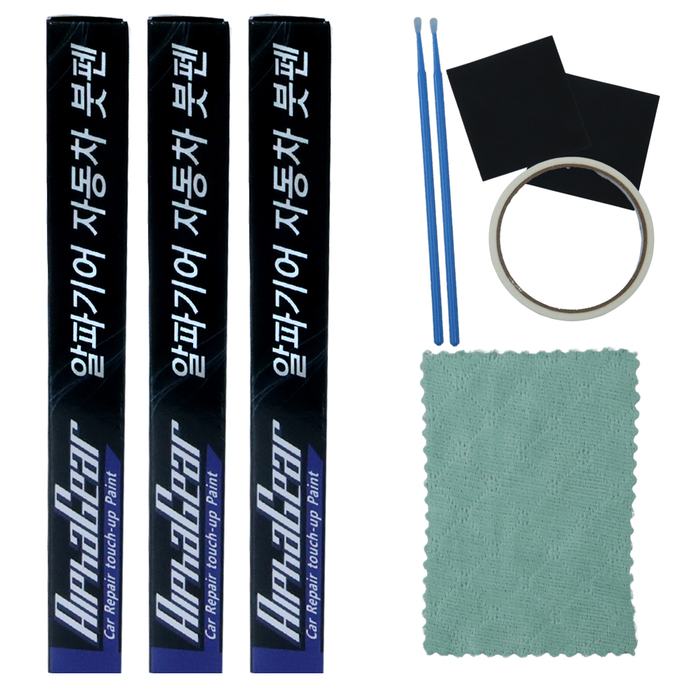 알파기어 페인트 붓펜, 투명 붓펜, 구성품, 닛산 QAA 문라이트화이트, 1개 25,500원