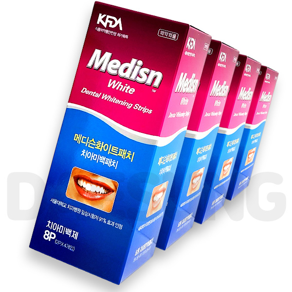 NEW 메디슨화이트 치아미백패치 8P 약국전용 31,540원