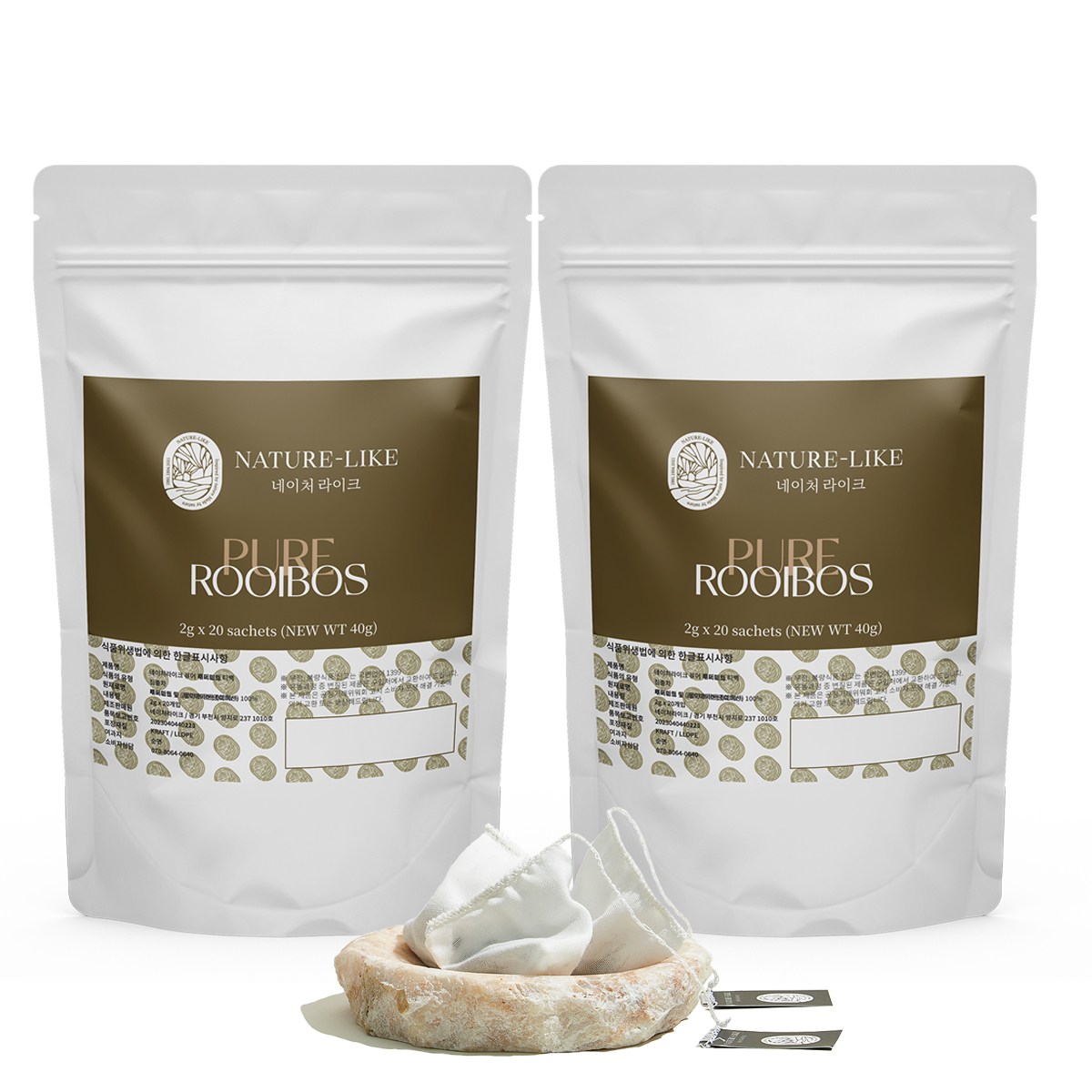 네이처라이크 퓨어루이보스 _임산부차 무카페인 구수한 유기농 순면 티백 잎차 미세플라스틱NO 무카페인 항산화 노화예방 스트레스 긴장완화 프리미엄 유기농 퓨어 루이보스티 허브티 63,000원