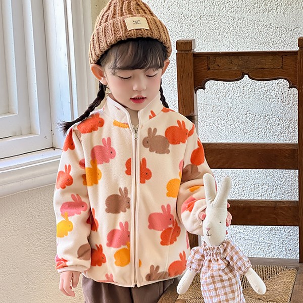 몽실이 퍼안감 폴라폴리스 집업점퍼 유아동 캠핑 외출 나들이 22,900원