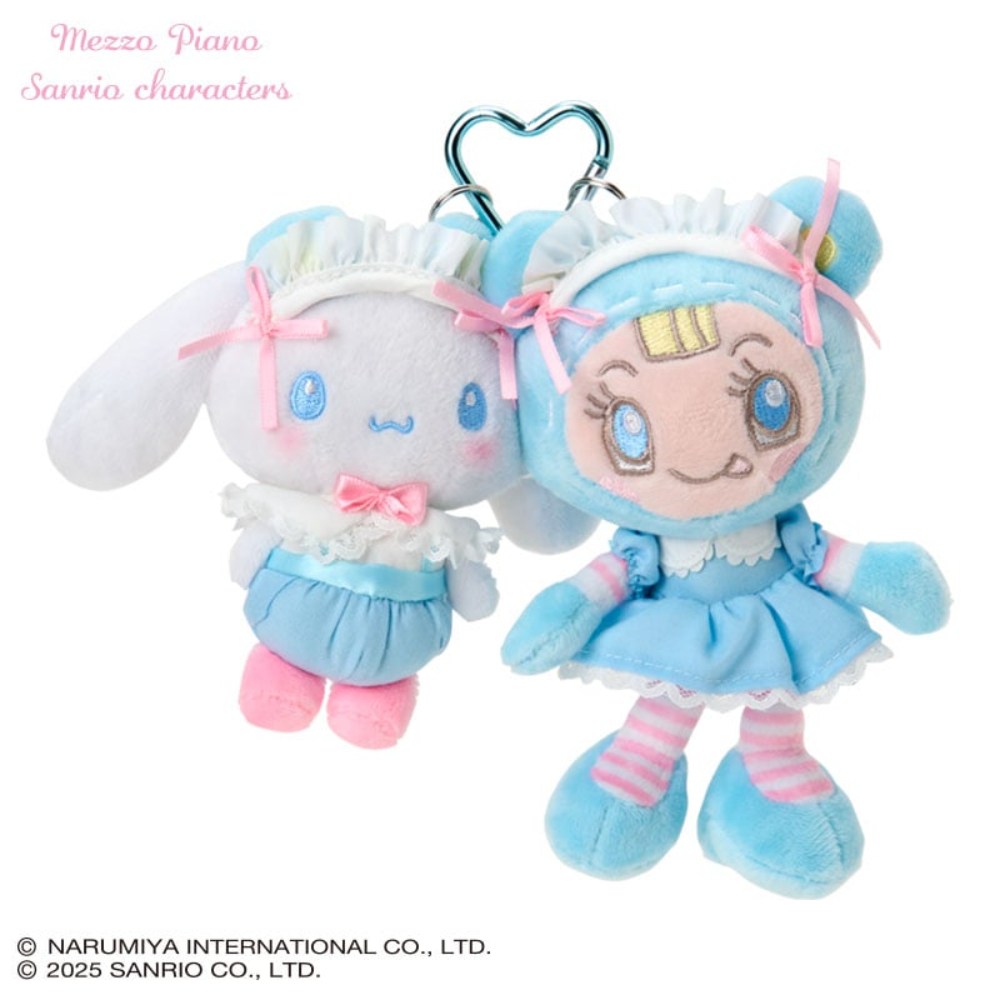일본 산리오 캐릭터 x 메조 피아노 콜라보 마스코트 카라비너 홀더 62,700원