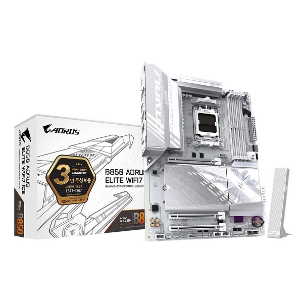 GIGABYTE B850 AORUS ELITE WIFI7 ICE 제이씨현 메인보드 316,380원
