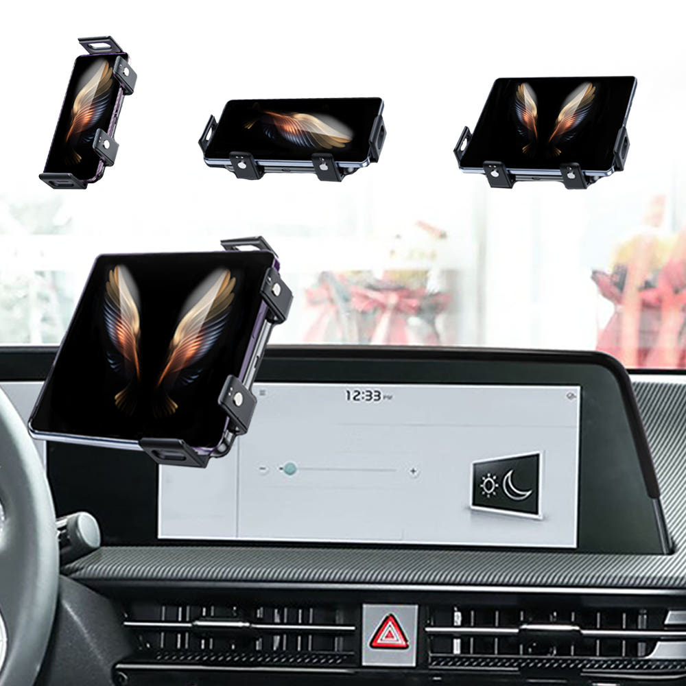 지시그니처 EV6 CV1 2021~24 갤럭시 Z폴드 핸드폰 무선충전 거치대 S20A-A1, 블랙, 1개, 현재가 54,900원