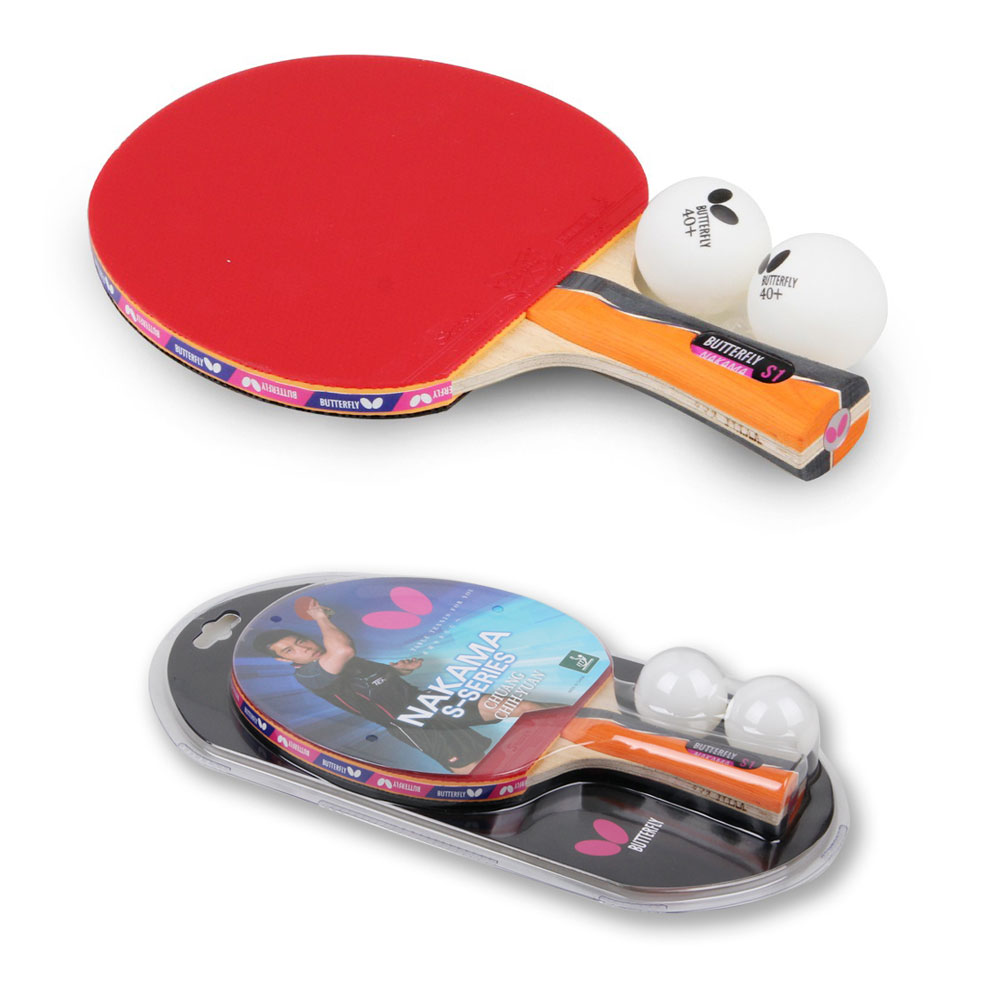 버터플라이 탁구라켓 쉐이크 핸드 양면 카본 완제품 NAKAMA S-1 139,900원