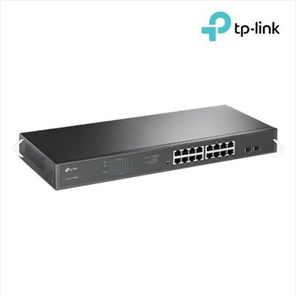 TP-LINK TL-SG1218MPE 기가비트 16포트 2SFP POE 192W 이지 관리형 스위칭허브, 1개 259,000원