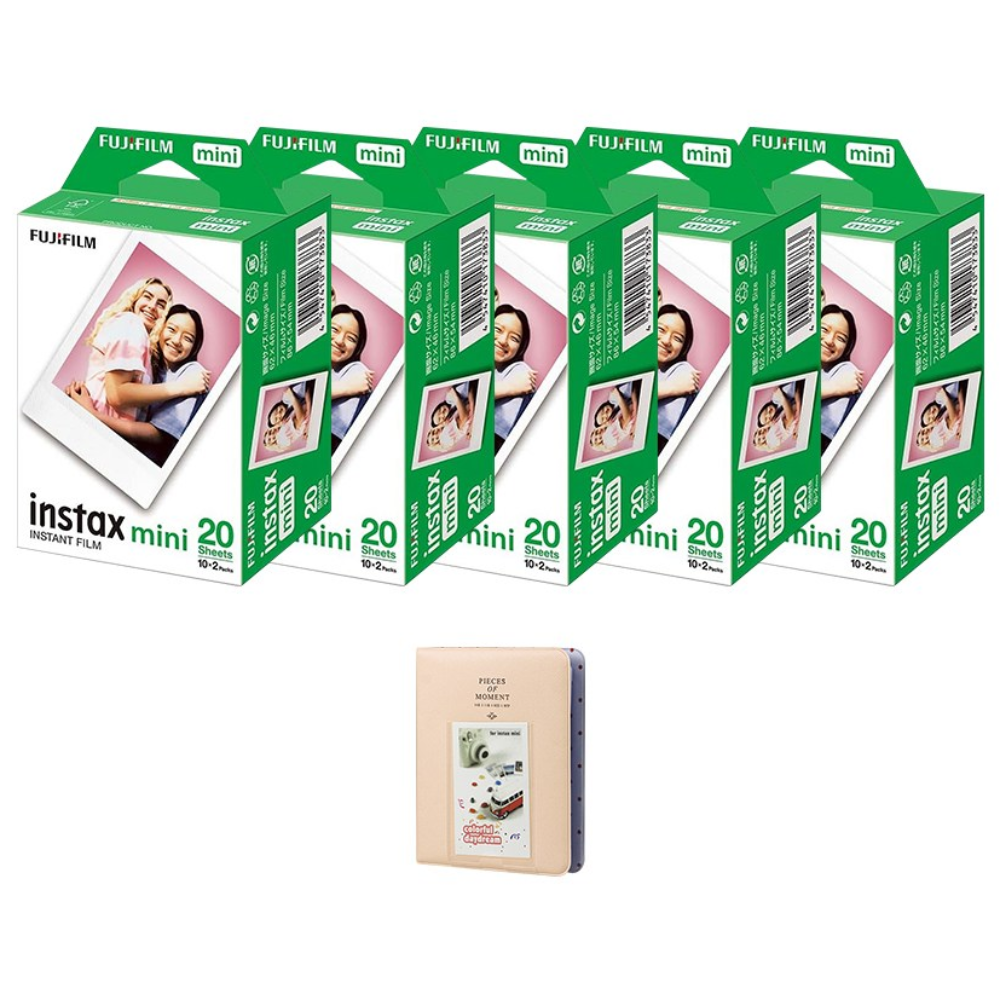 후지필름 인스탁스 미니필름 10팩(100장)+전용 2단앨범 133,100원
