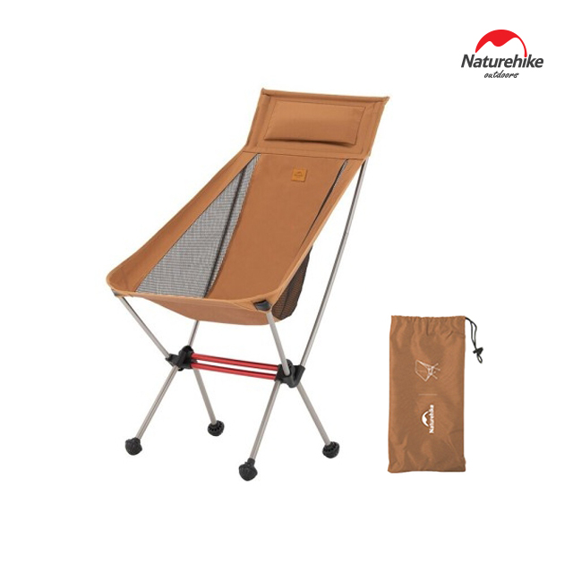 네이처하이크 초경량 릴렉스 폴딩체어 캠핑 의자 등산 낚시, 오렌지, 1개 78,900원