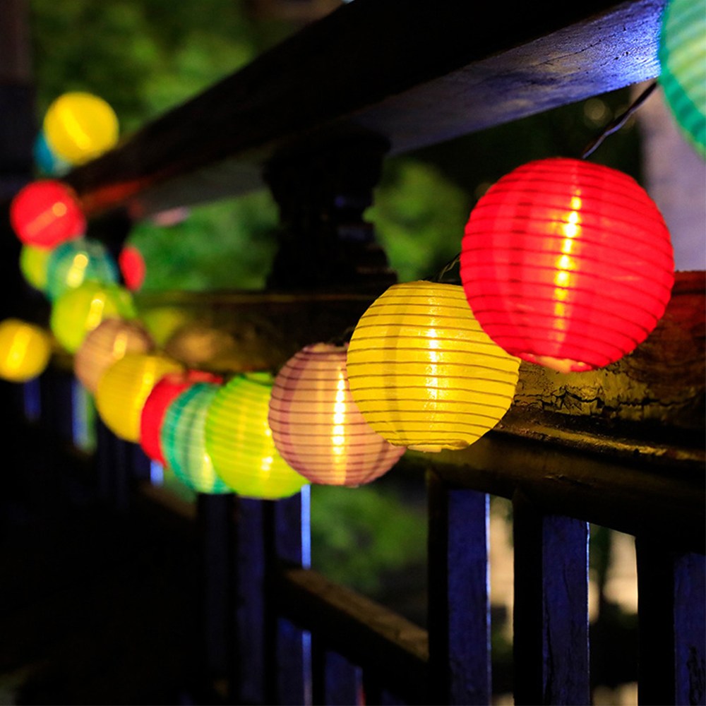 21세기트랜드 플레어 태양광 전통등 전등갓 연등 풍등 소원등 한옥 무드등 버블램프, 로즈레드 20cm 6,800원