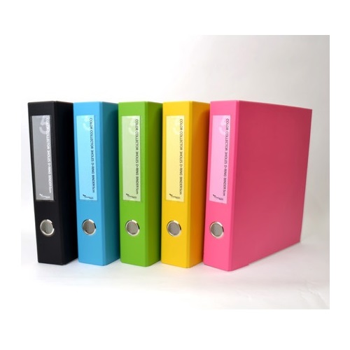 미네끄네 에코3공D링바인더 파일철 서류철 3cm 5cm 7cm, 에코3공D링바인더5cm분홍, 1개 5,500원