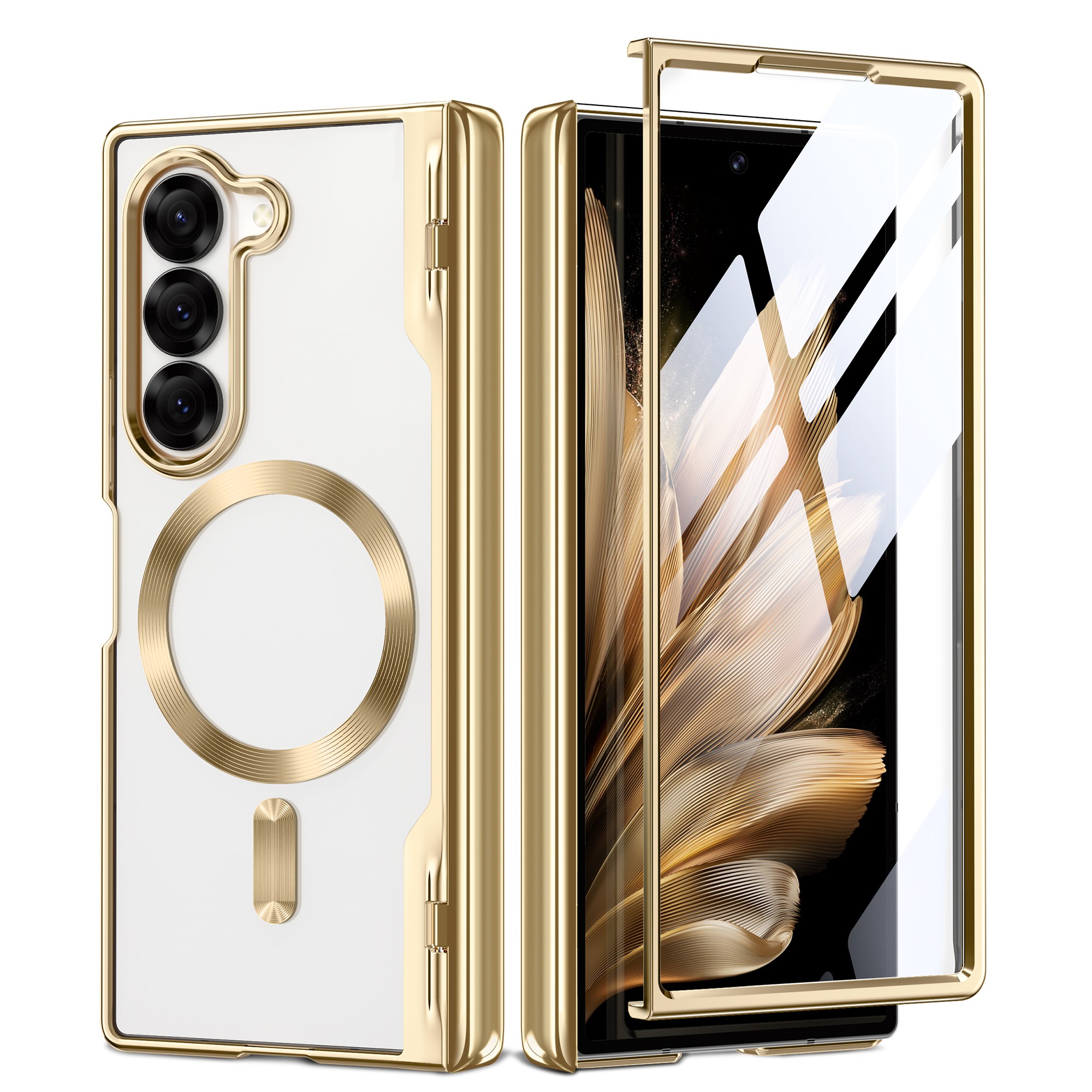 모보시 반투명 힌지보호 마그네틱 슬림 풀커버 휴대폰 케이스 115,000원