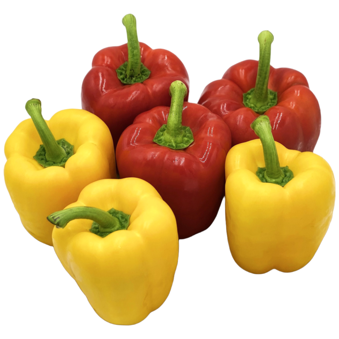 싱싱한 최상품 파프리카 빨강 노랑 혼합 1kg 3kg 5kg 빨간 노란 혼합 [노블프레쉬] 12,890원