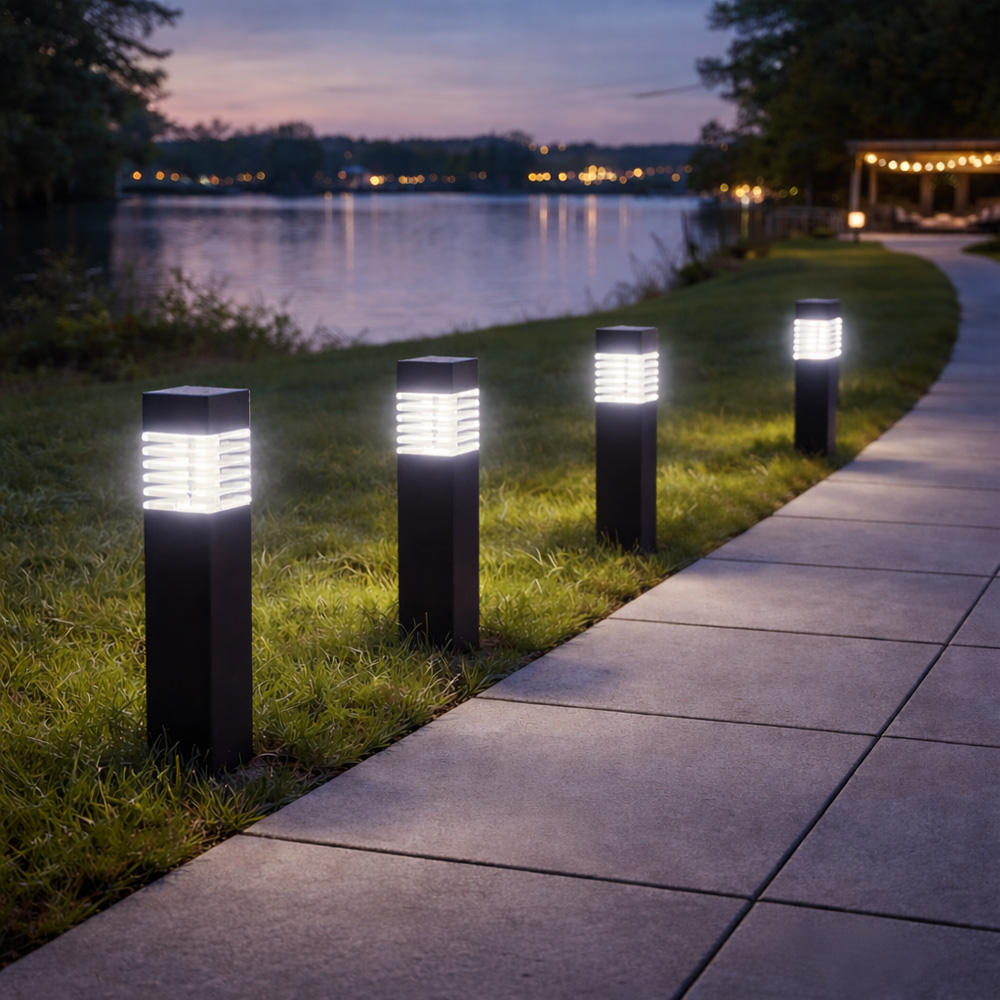 루아즈 LED 야외 정원등 태양광조명 4p, 화이트 16,000원