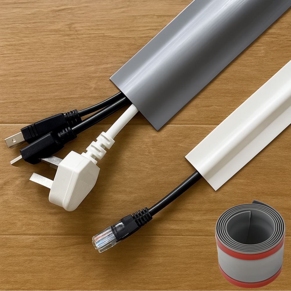 노블픽 잘라쓰는 전선 케이블 몰딩 테이프형 정리 가리개 3M 4,900원