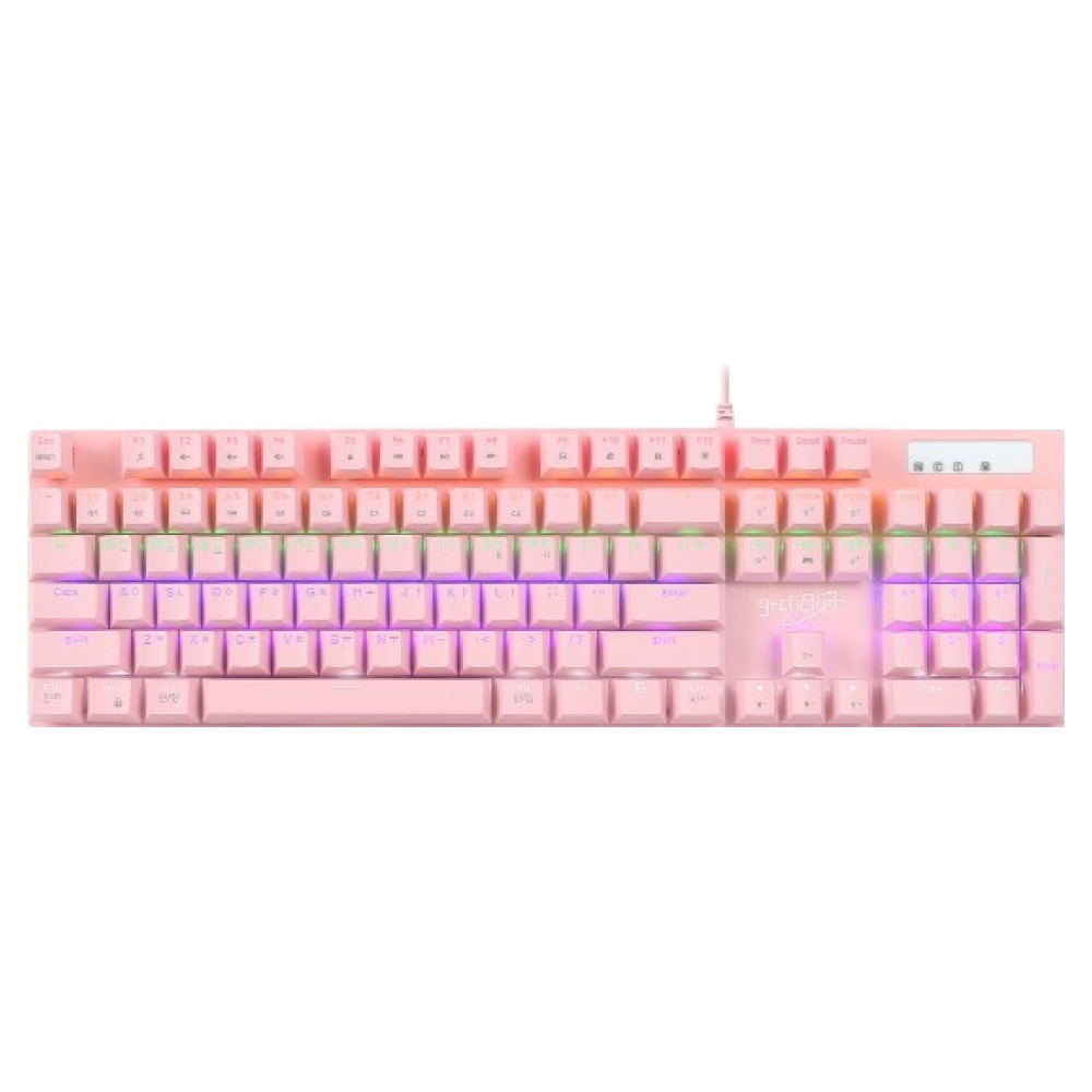 지클릭커 Special 게이밍 유선 기계식 키보드, 핑크, 지클릭커 GK-510X Special 게이밍 유선 기계식 키보드, 적축 28,500원