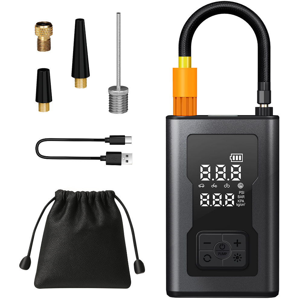 홈플래닛 무선 휴대용 다용도 에어 펌프 공기 주입기 풀세트 (2000mAh x2) 24,990원