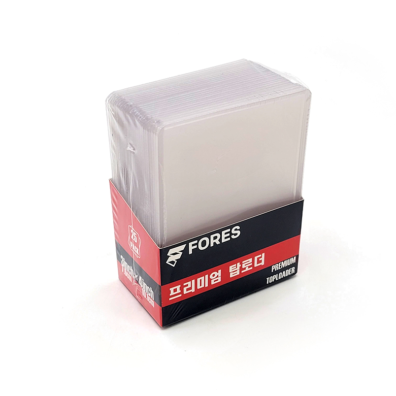 포레스 프리미엄 포카 투명 탑로더 블루 탑로더 25매, 1개 8,510원