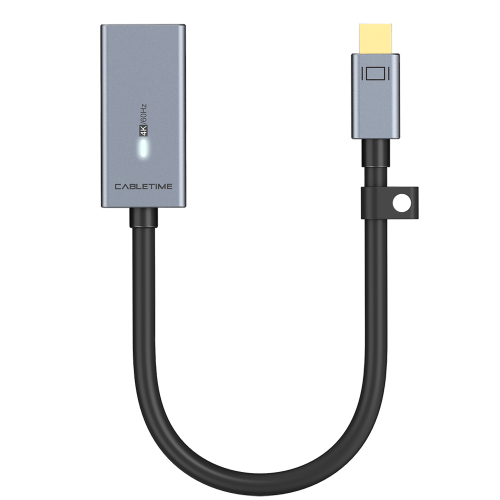 케이블타임 프리미엄 4K 60Hz 미니DP to HDMI 젠더 26,900원