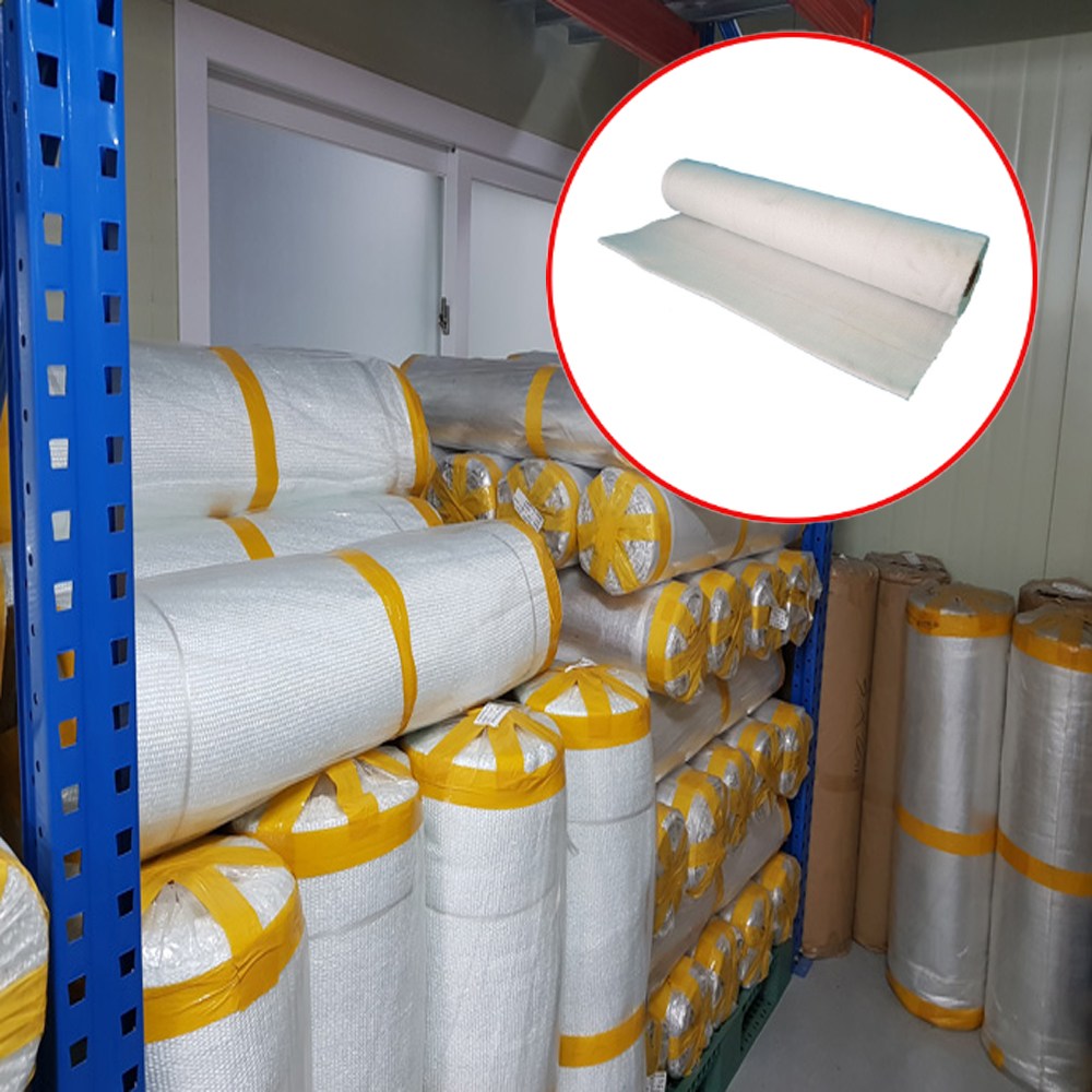 그라스포 폭1000 20M 방염포 불티비산방지포 버미글라스 불꽃방지포 방화포, 1개, 흰색 77,000원