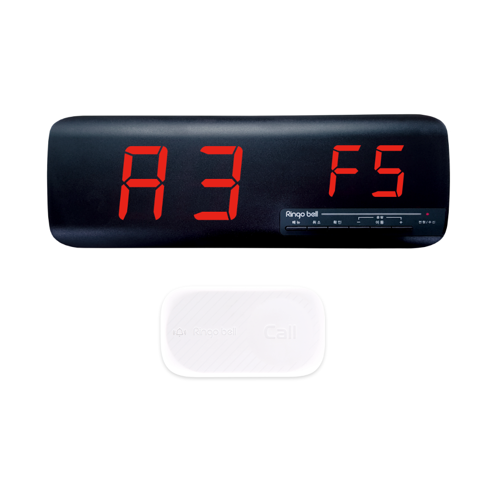 무선호출벨 업소용벨 15개 모니터수신기 1대 세트 GST-10N GSR-2 158,500원