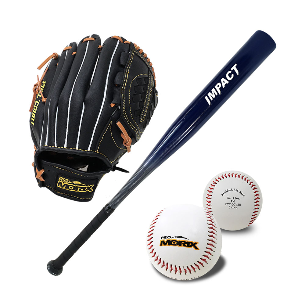 프로모릭스 야구배트(알루미늄)+야구글러브+야구공 2개 세트 어린이 성인 청소년 52,900원