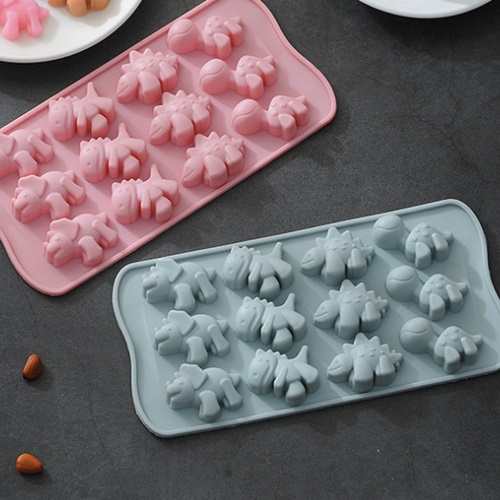 실리콘몰드 - 공룡공룡 (12구), 단일 상품, 1개 2,000원