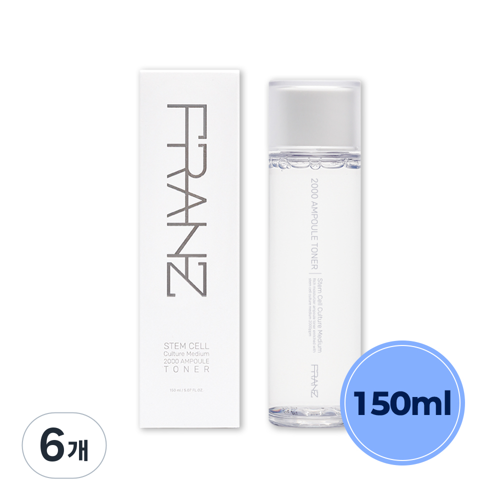 프란츠 줄기세포배양액 2000 앰플 토너 150ml 탄력 보습토너, 6개, 150ml 117,310원