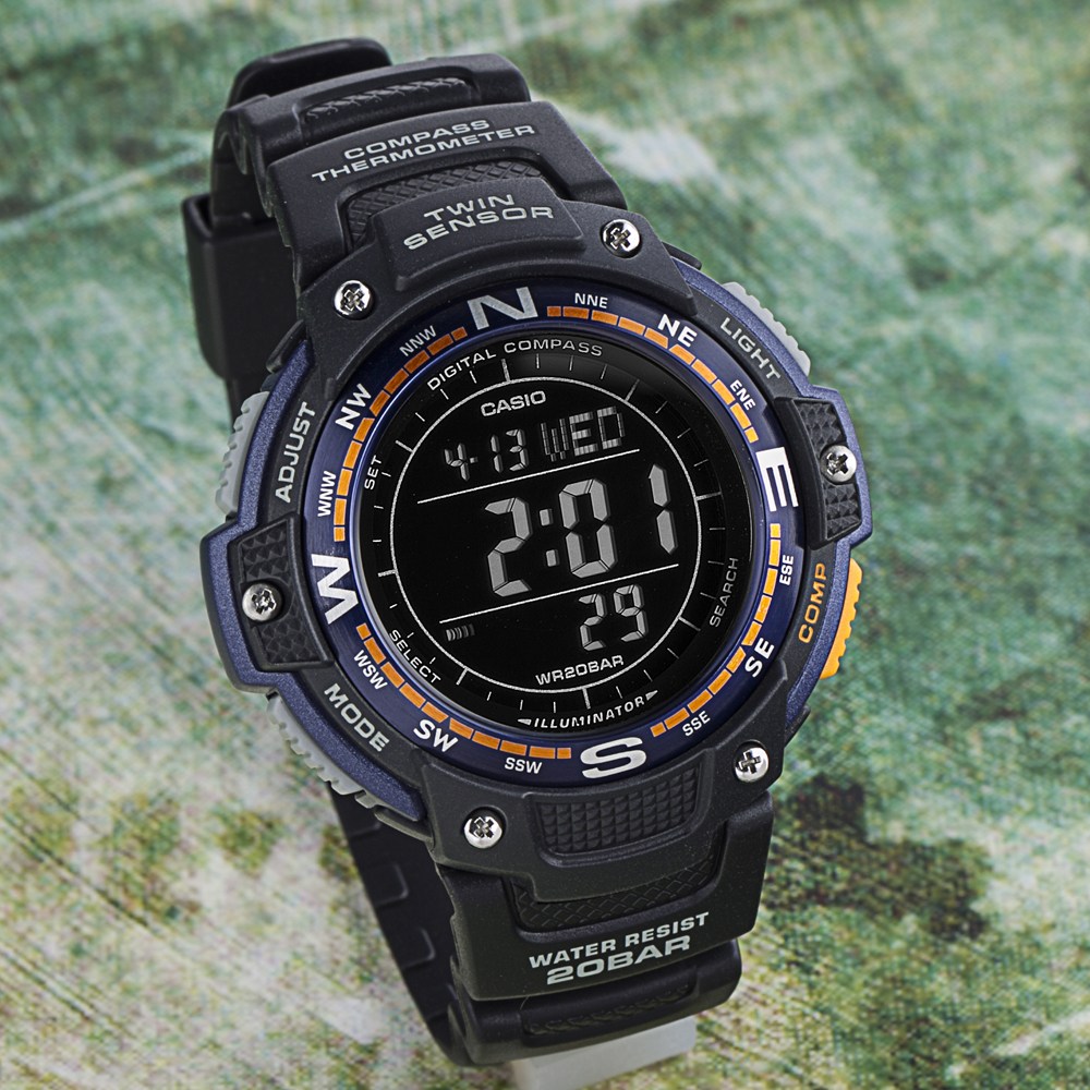 카시오 SGW-100 시리즈 스포츠 디지털 우레탄 기능시계 군인시계 89,000원