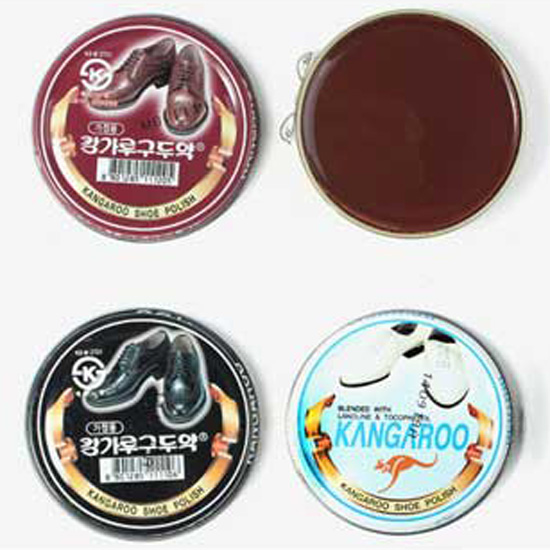 보보스 가정용 캉가루 구두약 / 남자 구두 갈색 검정 2,390원