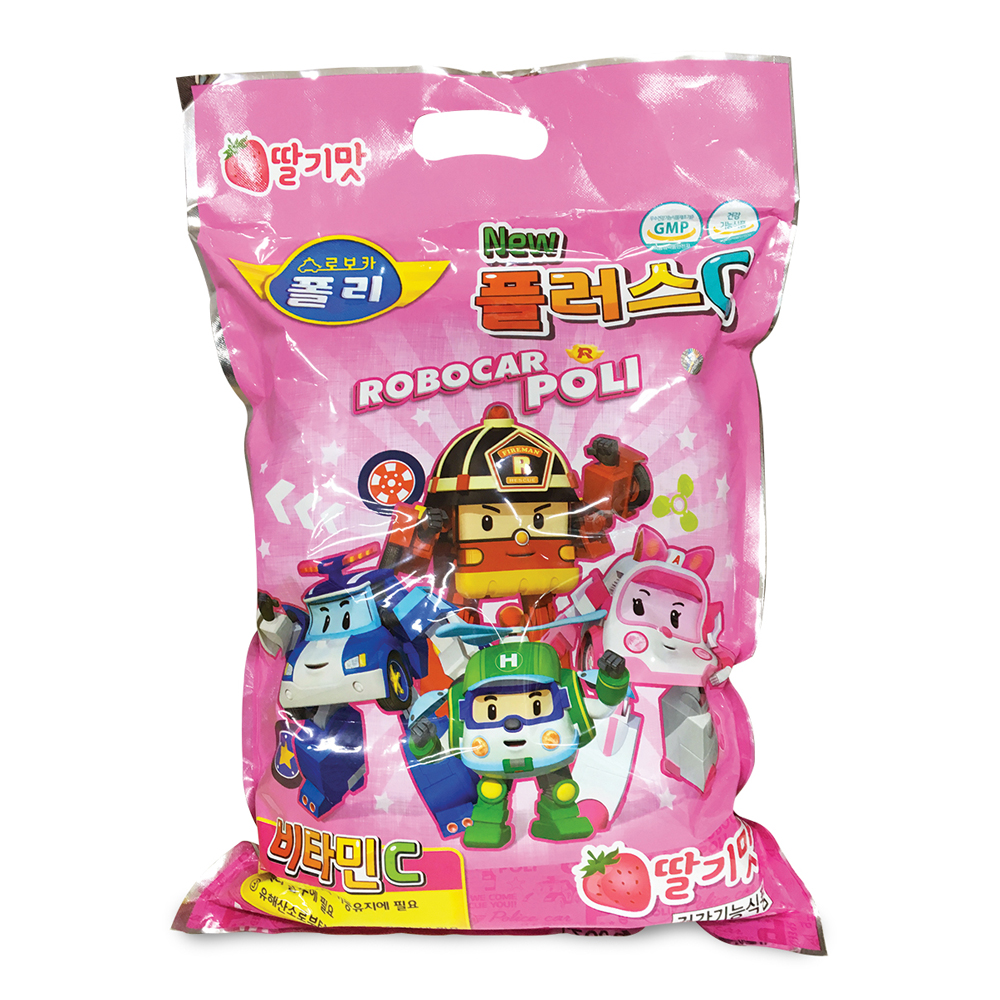 로보카폴리 New 플러스 비타민 C 딸기맛 캔디, 1000정, 1개 17,490원