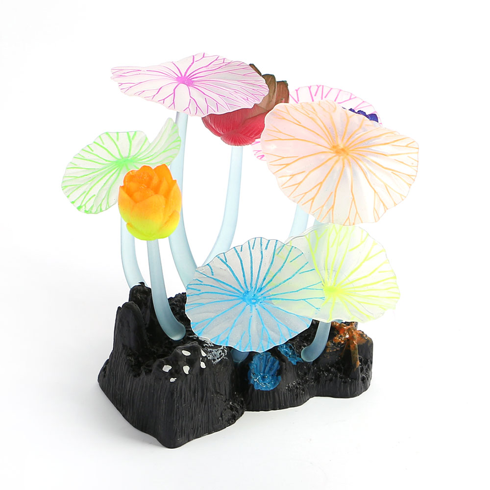 아쿠아리움 형광 수초 어항 바닥장식 연꽃 10,810원